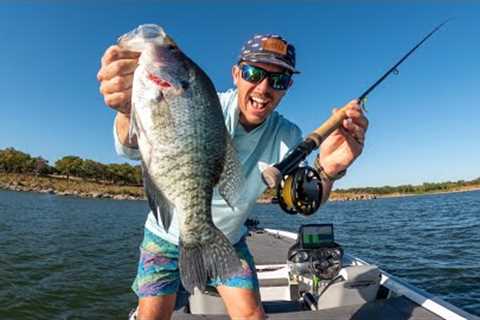 Naked Nymph Fly Fishing for Crappie ( Ultimate Sensitivity! )