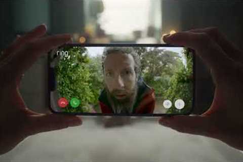 See what's happening at your door, from anywhere, with Ring Video Doorbell