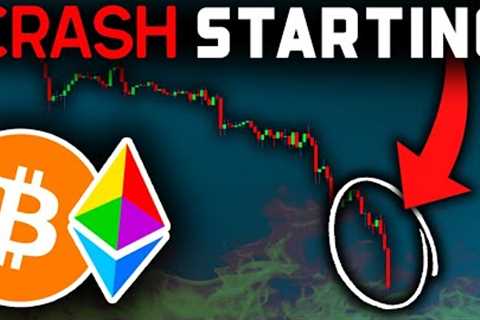 CRYPTO CRASHING NOW (You Were WARNED)!! Bitcoin News Today &amp; Ethereum Price Prediction (BTC..