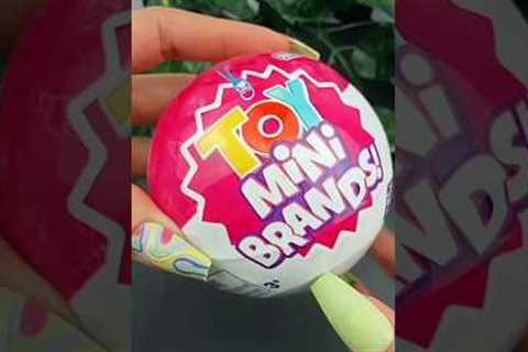 Toy Mini Brand's Unboxing Part 2 | Satisfying Video ASMR Toys! #minibrands #toys #unboxing #shorts