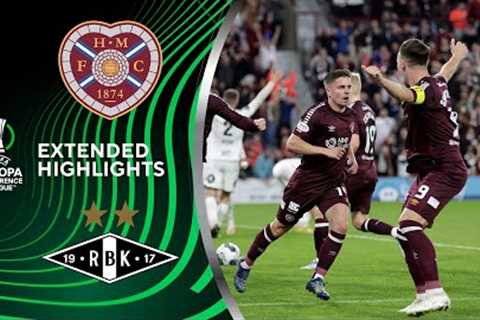 Heart of Midlothian vs. Rosenborg : Extended Highlights | UECL Qualifiers - Round 3 | CBS Sports