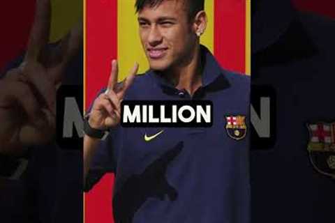 Neymar Jr Is Now The Most EXPENSIVE Footballer 😳⚽️ #football #neymar #shorts