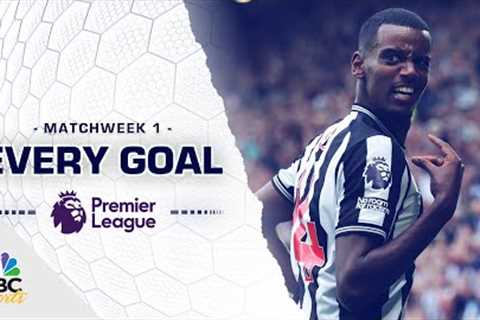 Every Premier League goal from Matchweek 1 (2023-24) | NBC Sports