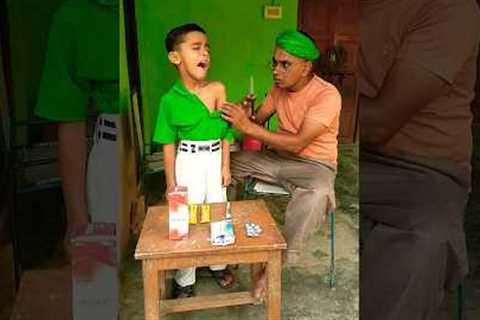 aaaaa 💉💉💉💉 injection ka daar 😢🤪 #shorts #shortvideo #viral #funny #comedy #shots