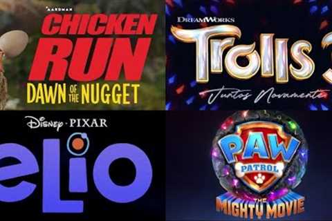 Upcoming Animated Movies (Trailer Logos)
