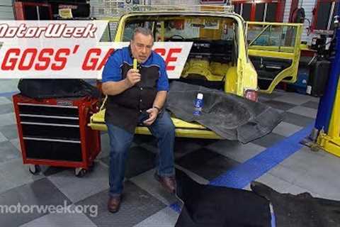 How to Replace the Carpet in your Car | Goss' Garage