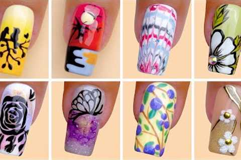 14 Easy Nail Art for Beginners | New Nails Art Design | Olad Beauty