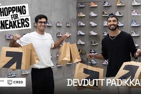 Devdutt Padikkal Shops For Sneakers | Powered By @CRED_club