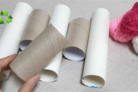 Don't throw away the cardboard rolls! Amazing Recycling Ideas - DIY Upcycling hacks
