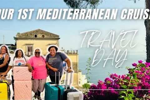 Our 1st Mediterranean Cruise/Travel Day/TAP Air Portugal Review/Hotel Radha/Barcelona THIEF!