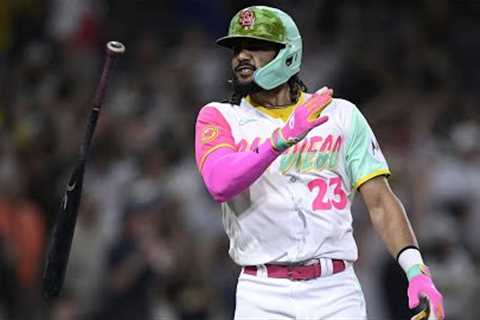 Fernando Tatis Jr. blasts a homer, then unleashes an epic bat flip!
