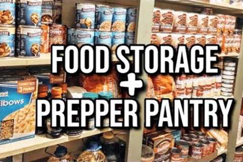 WORKING PANTRY + HOW TO START YOUR FOOD STORAGE 2020 | 🥫Family Of 6