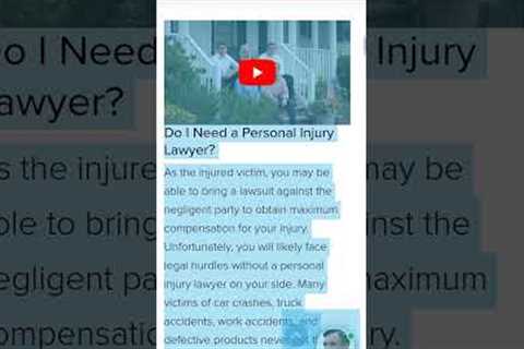 Accident Lawyer of Personal Injured