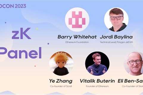 ZK Panel: Vitalik Buterin, Barry Whitehat, Ye Zhang, Jordi Baylina &amp; Eli Ben-Sasson | EDCON2023
