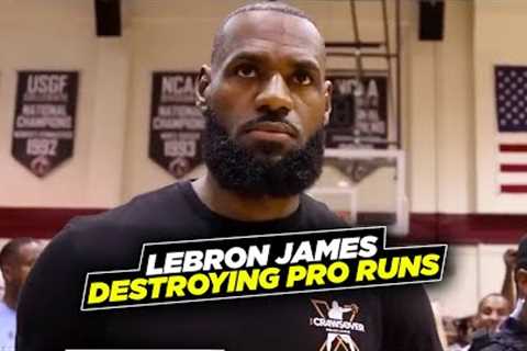 LeBron James EMBARRASSING NBA Players At Pro Ams!