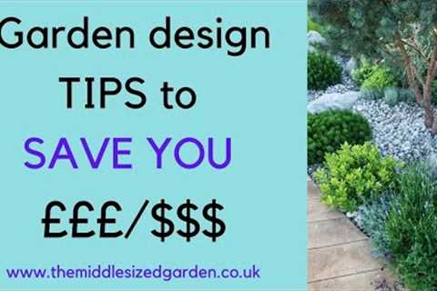 Small Garden Design Ideas on a Budget - tips from top garden designers!