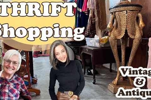 Goodwill Thrift Store Shopping - Antique Mall Haul - Thrift With Me