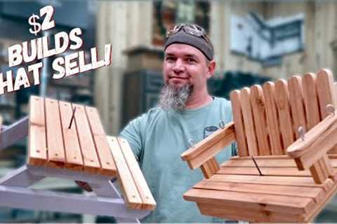 Woodworking Projects That Sell - Low Cost High Profit - Make Money Woodworking (Episode 20)