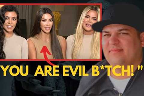 Rob Kardashian Finally Drops Bombshell on Kim Kardashian evil agenda - Celebrity News