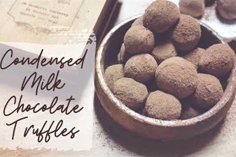 2 Ingredients Condensed Milk Truffles (no fridge, no refrigeration)・rochi's recipe