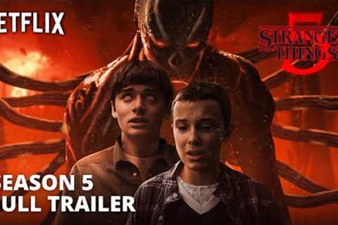 STRANGER THINGS Season 5 – FULL TRAILER (2024) Netflix HD