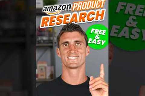 The EASIEST and FREE Way to Do Amazon FBA Product Research!
