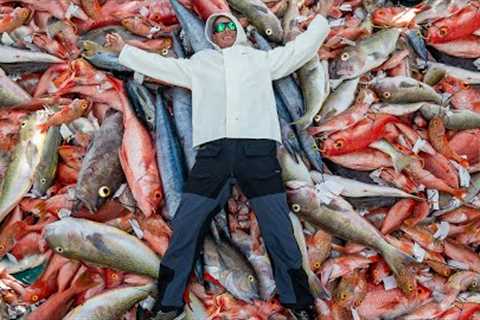 4 Days at sea.. Filled the Boat! (Deep Sea Catch Clean Cook)