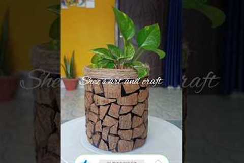 DIY Coconut Shell Craft Ideas @shezartandcraft #art #diy #handmade #coconutshellcraftmaking #short