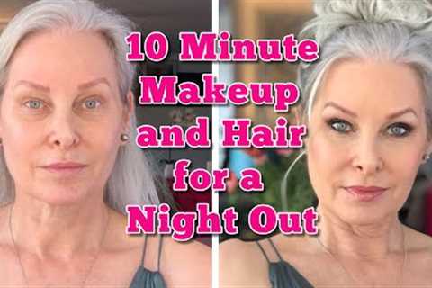 10 Minute Makeup and Hair for a Night Out