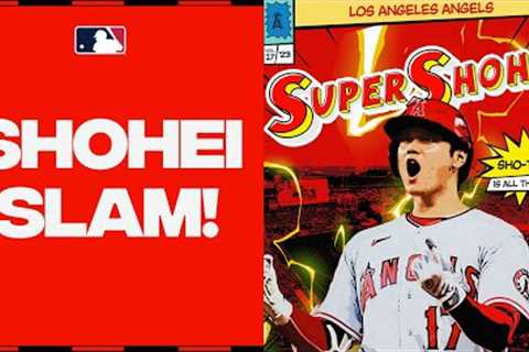 Super Shohei!! Ohtani blasts a grand slam!