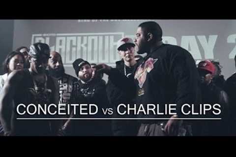 KOTD - Rap Battle - Conceited vs Charlie Clips | #Blackout4