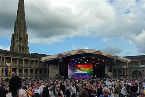 Channy Live at The Piecehall Halifax by Sky High Aerial Drone Photography and Video