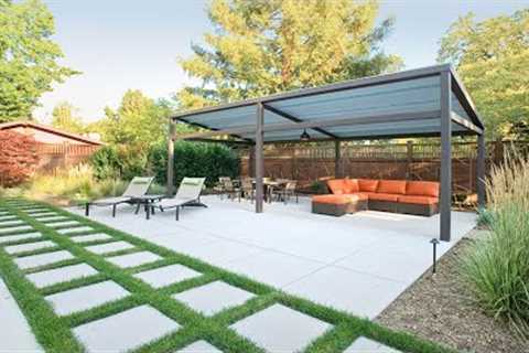 TOP! 100+ BEAUTIFUL PERGOLA LANDSCAPING DESIGN IDEAS | BACKYARD PERGOLA FOR BEST SEATING AREA SPACE
