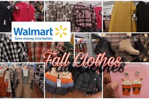 Walmart Fall Clothes Shoes Boots 2023 Women* Men *Children Shop With Me