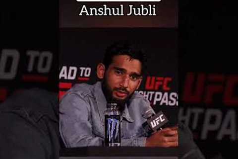 Indian fighter in UFC Anshul Jubli #ufc #mma #sports #trending #viral #shorts #reels #india #gk