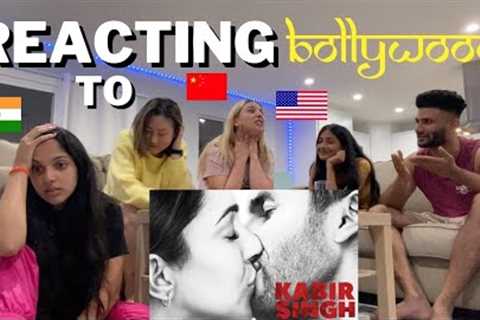 my friends REACT to BOLLYWOOD (Kabir Singh) ft. @kishanell
