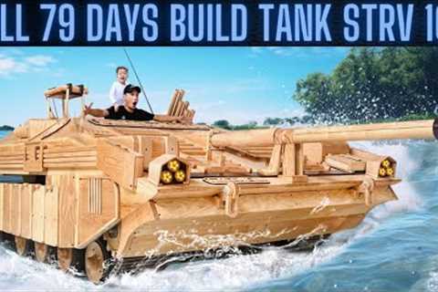 I Built A Large Swedish Tank STRV 103 For My Son