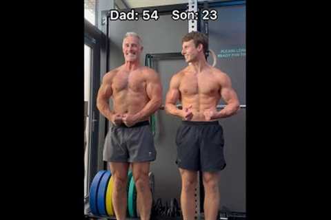 His dad got him into the gym...