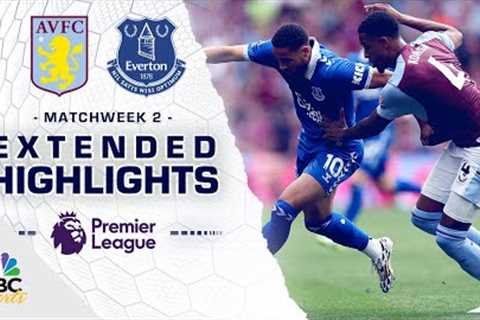 Aston Villa v. Everton | PREMIER LEAGUE HIGHLIGHTS | 8/20/2023 | NBC Sports