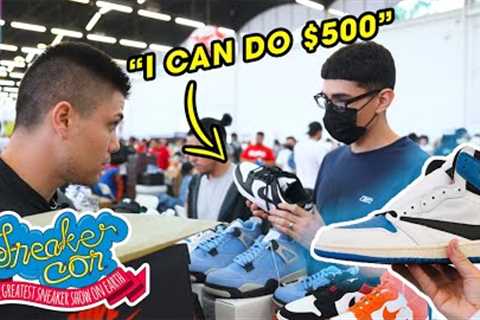 CASHING OUT AT SNEAKERCON DALLAS 2021! *Prices Were Outrageous*