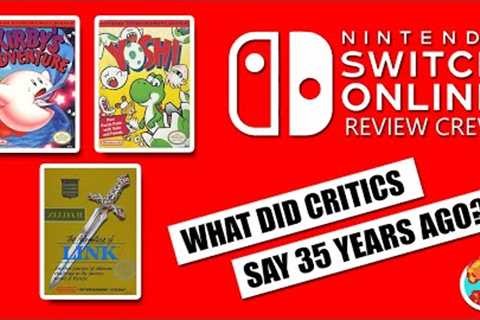1990s Critics Review Zelda II, Yoshi and Kirby's Adventure (Nintendo Switch Online)