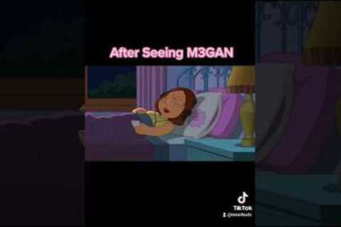 Before And After Seeing M3GAN! 😅 #m3gan #movie #megan