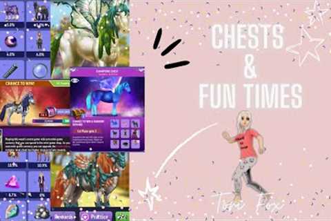Club Chests, Race Chests, Event Chest, and Fun Times! Night Arabians -Horse Riding Tales-