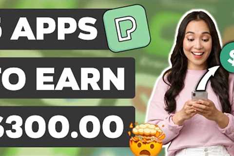 GET $300 PAYPAL CASH USING THESE 5 APPS! | Make Money Online 2023