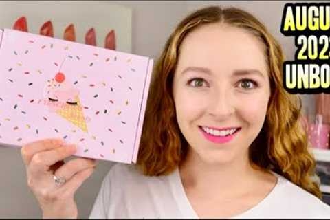August 2023 Eyescream Beauty Box Makeup Subscription Unboxing
