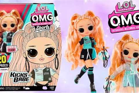 {ASMR} L.O.L Surprise OMG Sports Doll UNBOXING Kicks