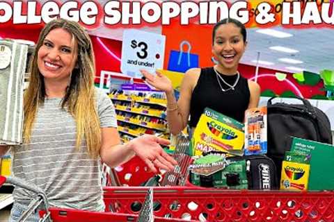 COLLEGE SHOPPING AND HAUL *freshman year* | Back To School