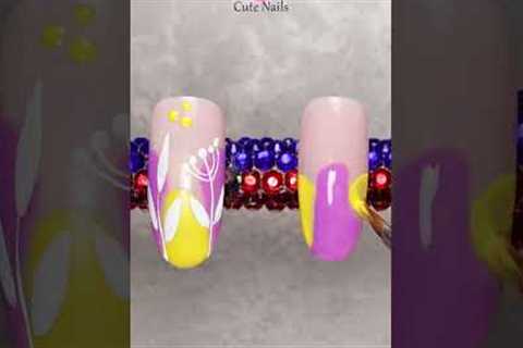 Nail Art Design #Shorts ❤️💅 Compilation For Beginners | Simple Nails Art Ideas Compilation #152
