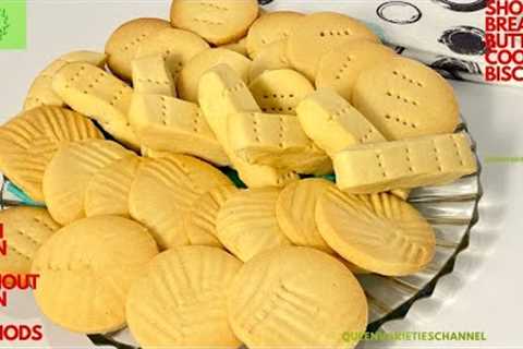 SIMPLE BISCUITS RECIPE - 3 INGREDIENTS (2 STYLES)/ NO OVEN &amp; WITH OVEN BAKED HOMEMADE BUTTER..
