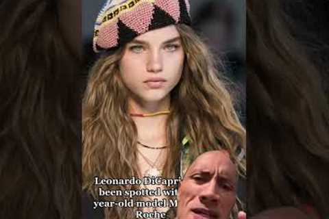 Leonardo DiCaprio has been spotted with model Meghan Roches Celebrities #shorts #celebrity